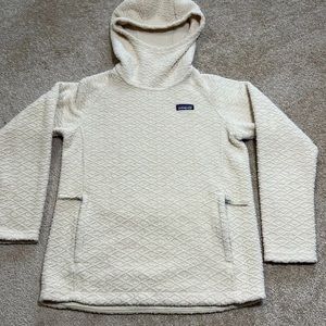 Patagonia Capeline Hoodie Cream Medium Like New